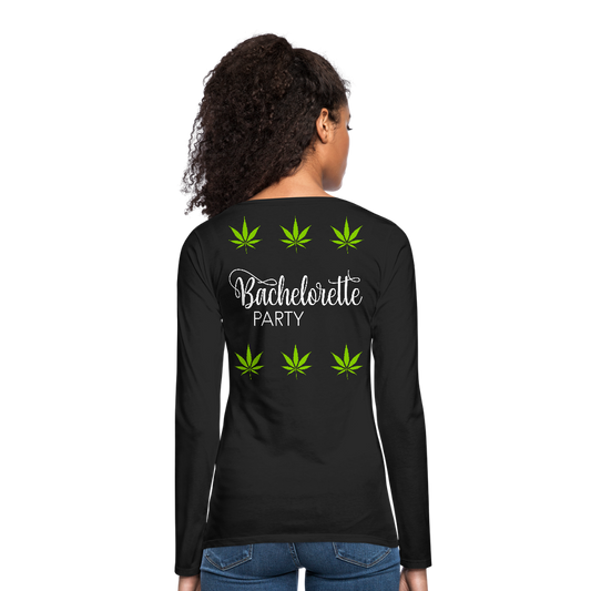 Women's Premium Long Sleeve T-Shirt - black