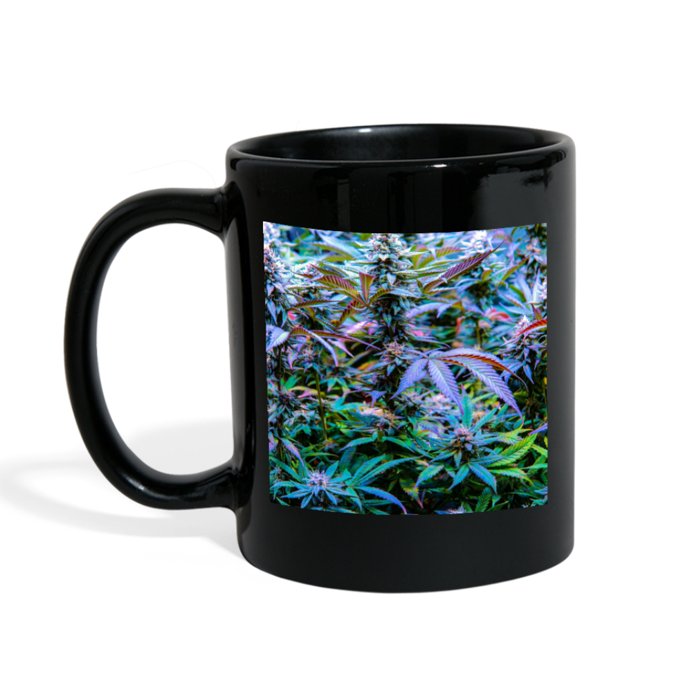 The Rainbow Cannabis Full Color Mug - black