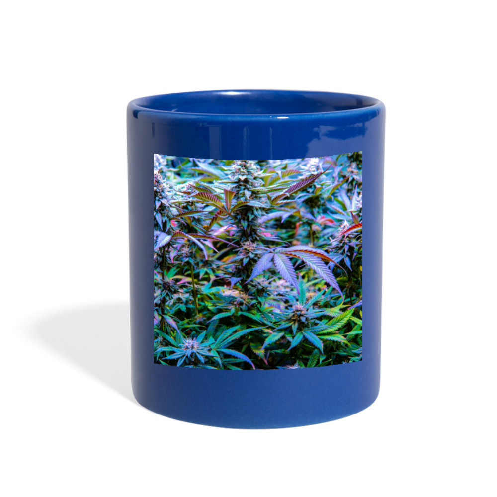 The Rainbow Cannabis Full Color Mug - royal blue