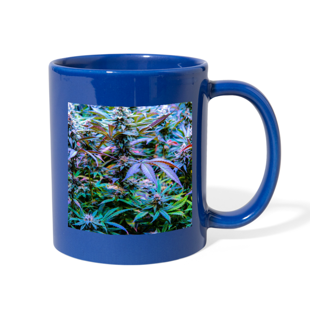 The Rainbow Cannabis Full Color Mug - royal blue