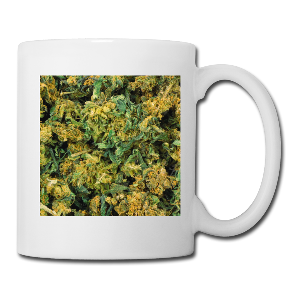Cannabis Mug - white