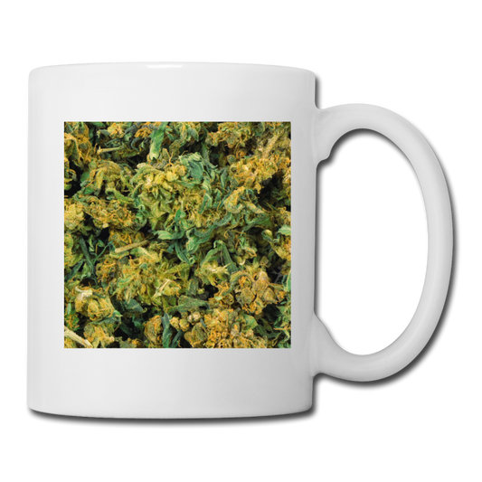 Cannabis Mug - white