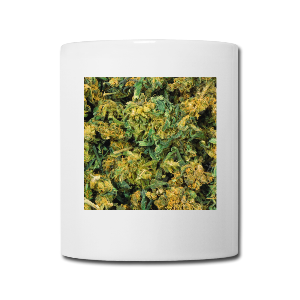 Cannabis Mug - white