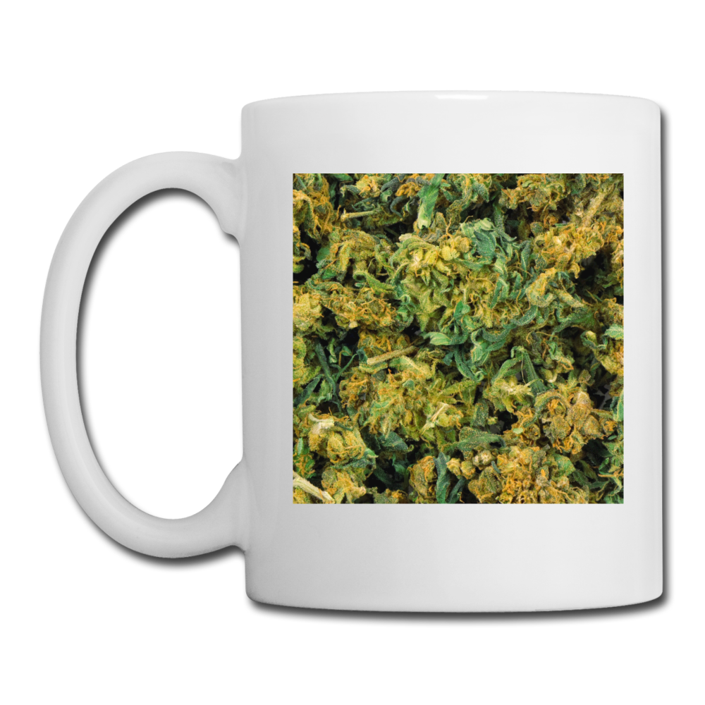 Cannabis Mug - white