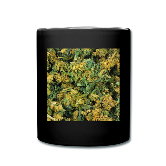 Cannabis Full Color Mug - black
