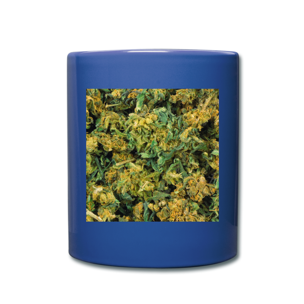 Cannabis Full Color Mug - royal blue