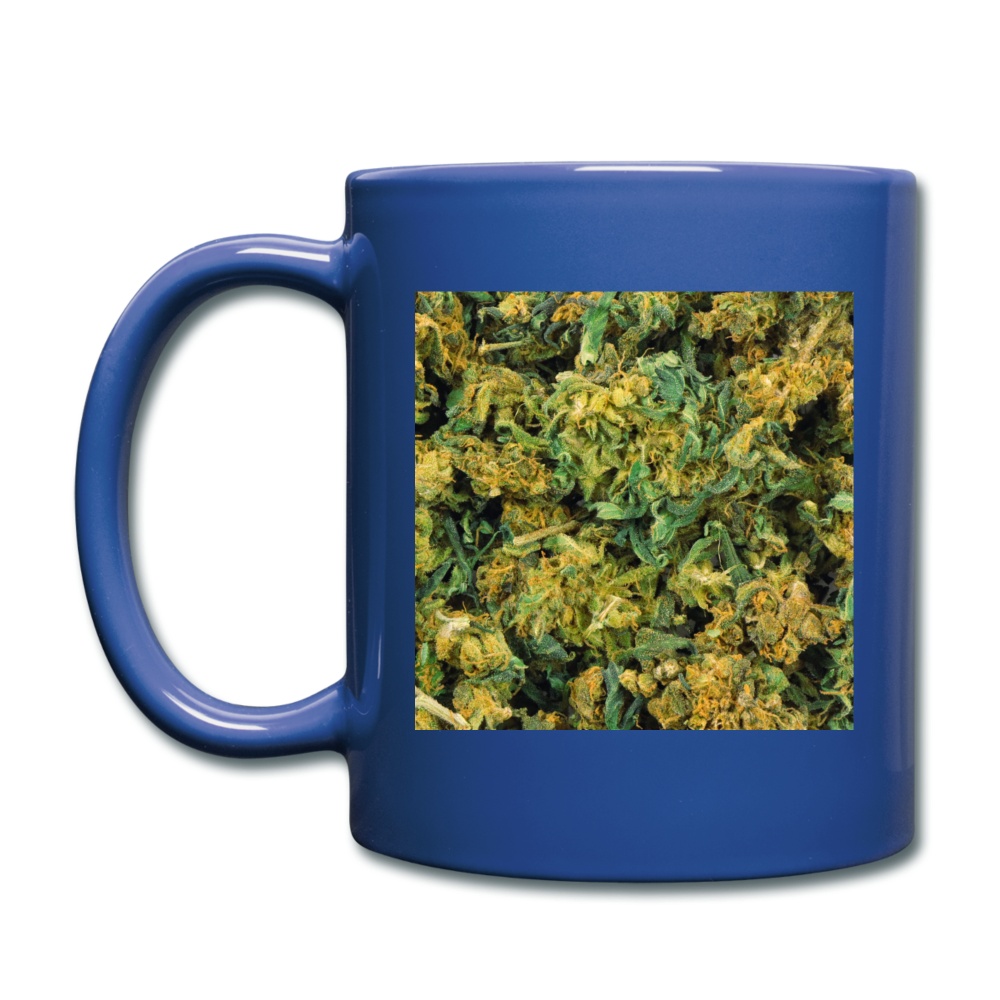 Cannabis Full Color Mug - royal blue