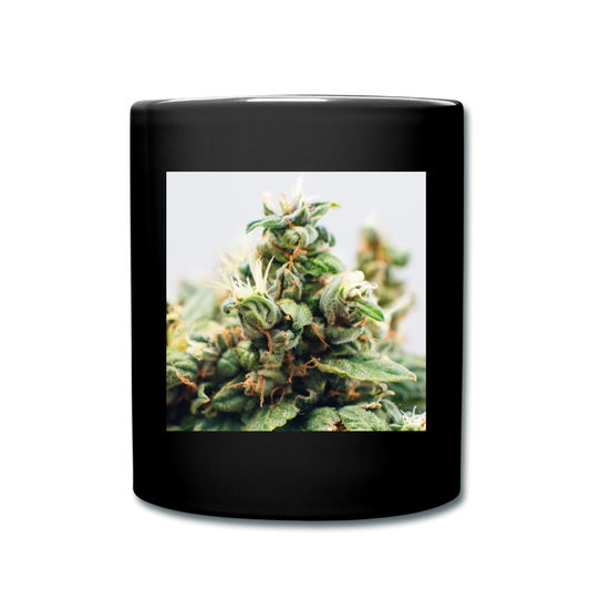 CannaBloom Cannabis Full Color Mug - black