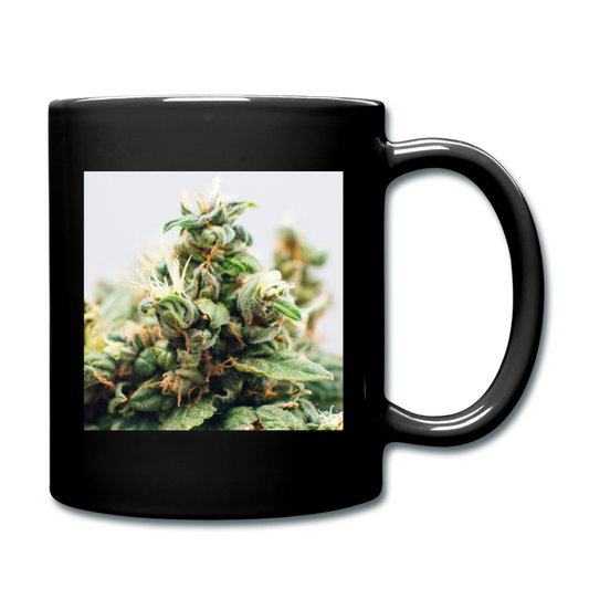 CannaBloom Cannabis Full Color Mug - black
