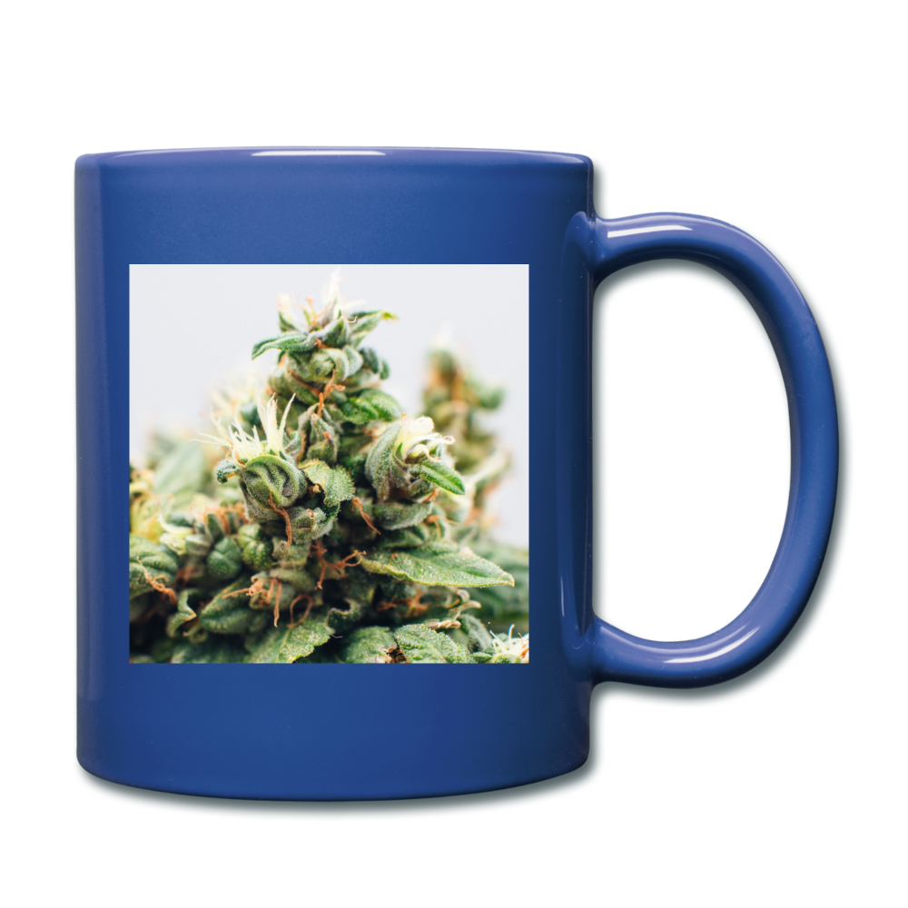 CannaBloom Cannabis Full Color Mug - royal blue