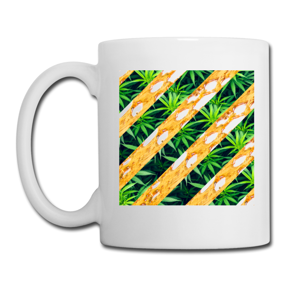CannaWax Cannabis Mug - white