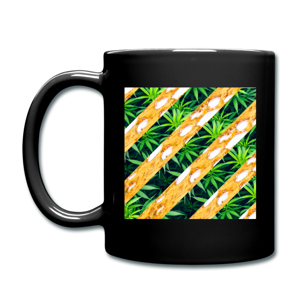 CannaWax Cannabis Full Color Mug - black