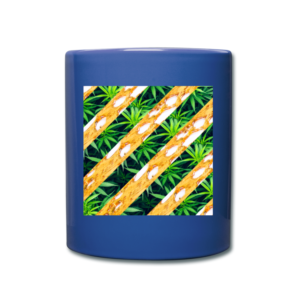 CannaWax Cannabis Full Color Mug - royal blue