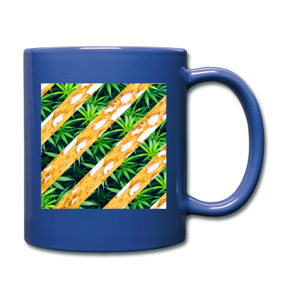CannaWax Cannabis Full Color Mug - royal blue