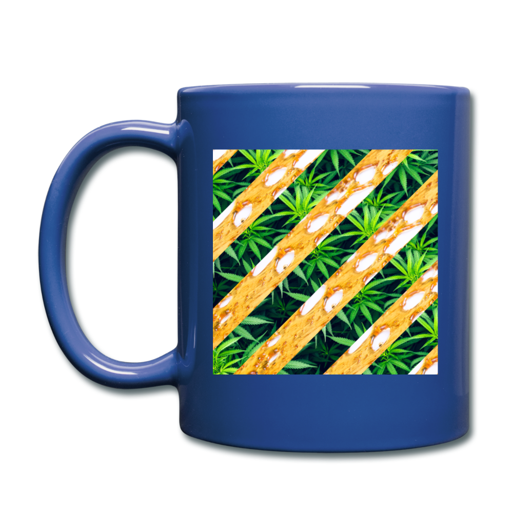 CannaWax Cannabis Full Color Mug - royal blue