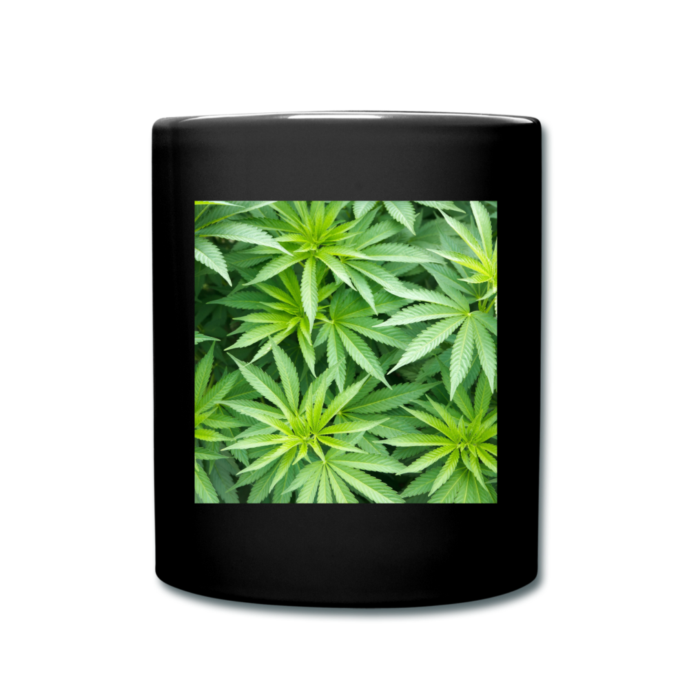 Cannabis Full Color Mug - black