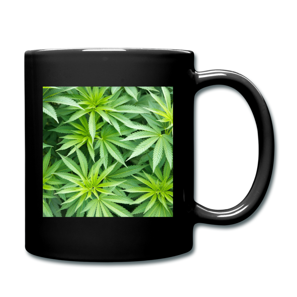 Cannabis Full Color Mug - black