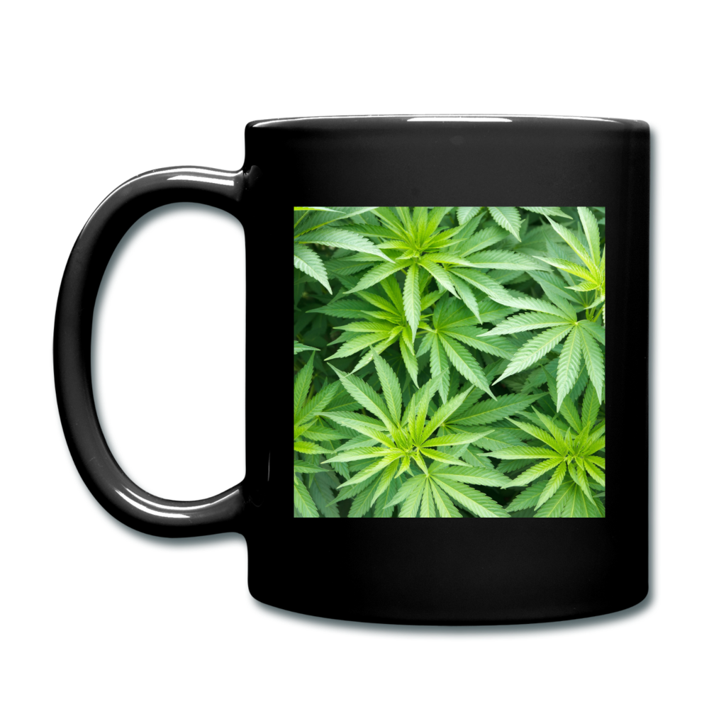 Cannabis Full Color Mug - black