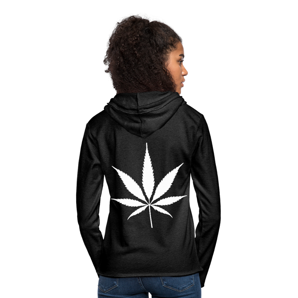 Unisex Lightweight Terry Hoodie - charcoal gray