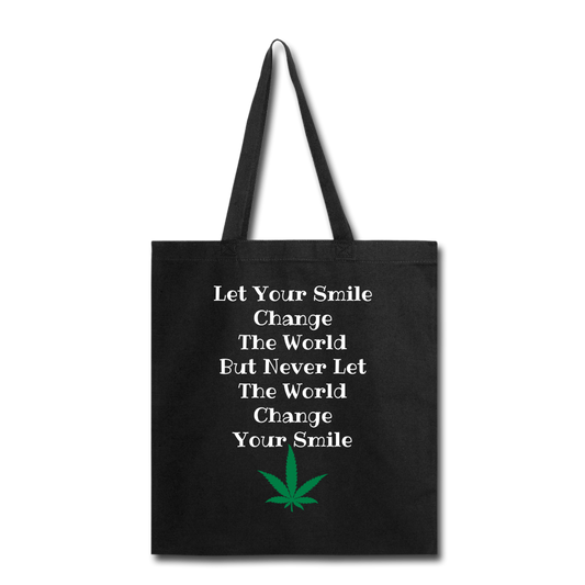 Train Your Mind Tote Bag - black