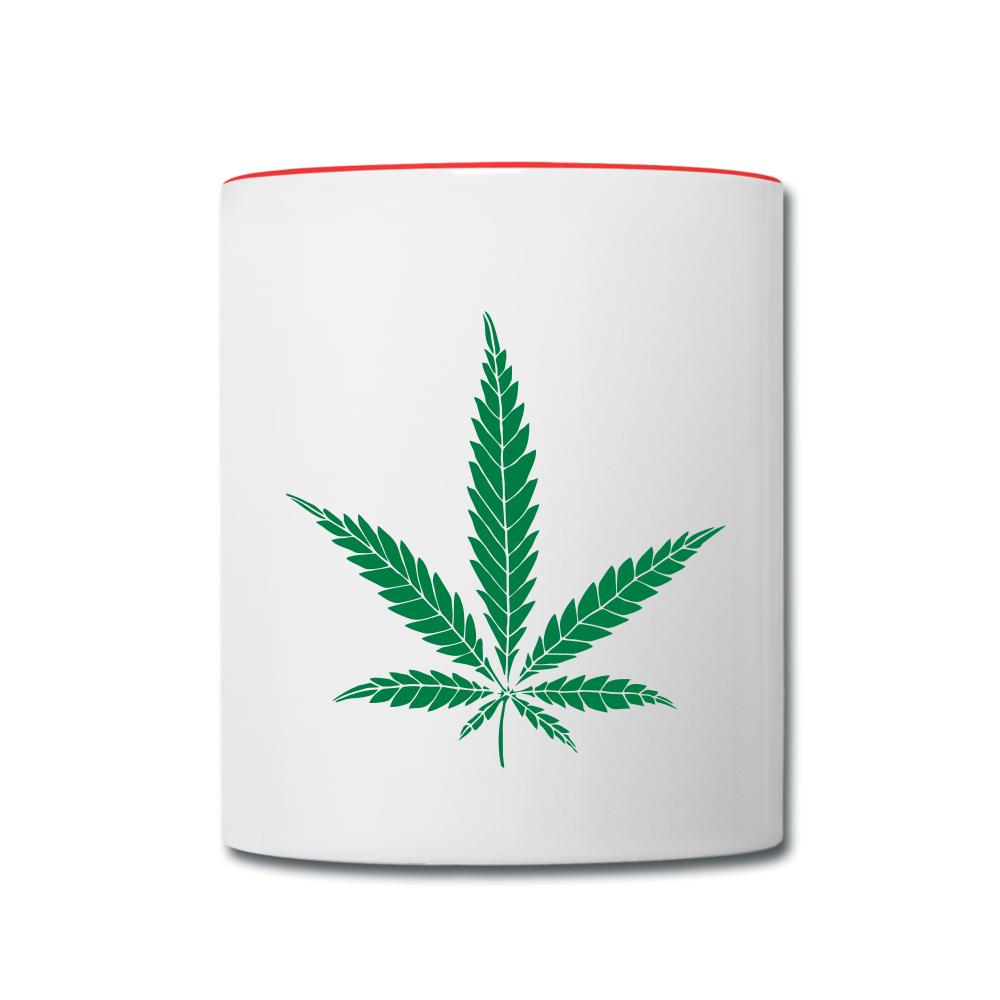 Hustle Time Mug - white/red