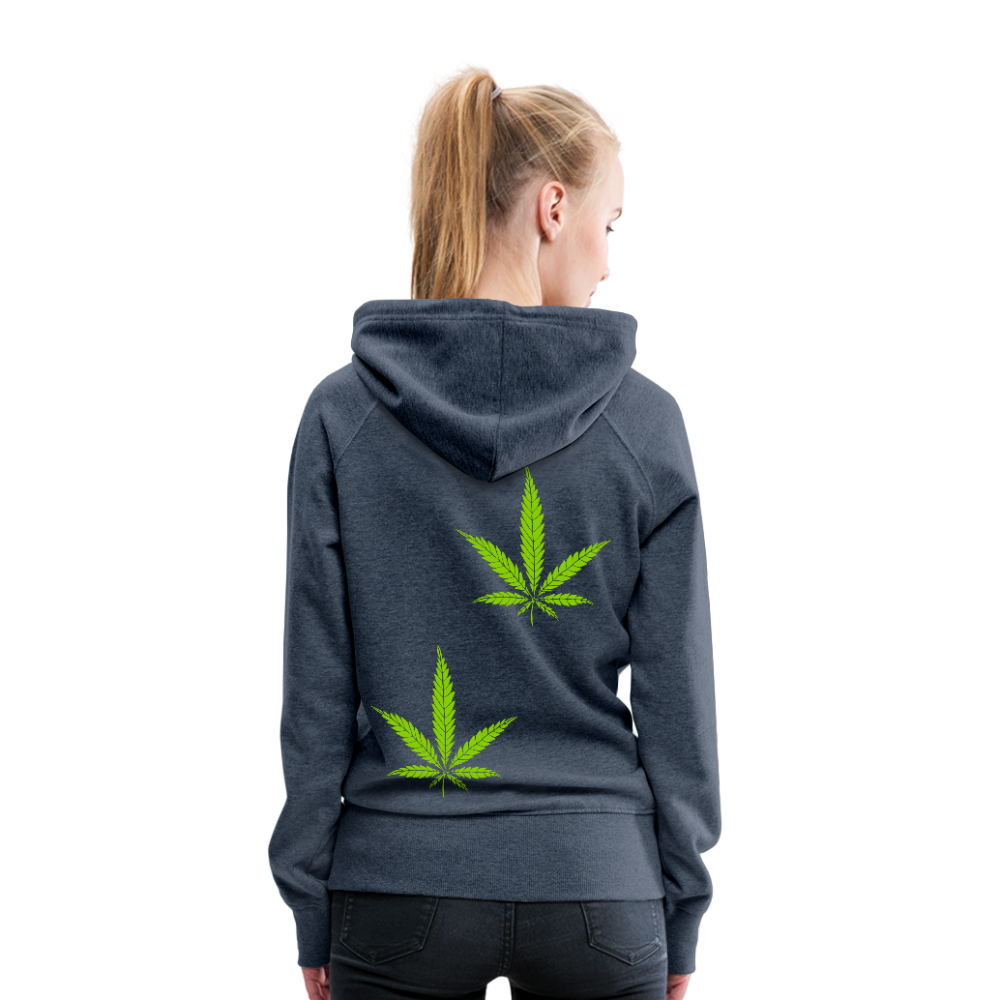 Most Valuable Plant Ladies Hoodie - heather denim
