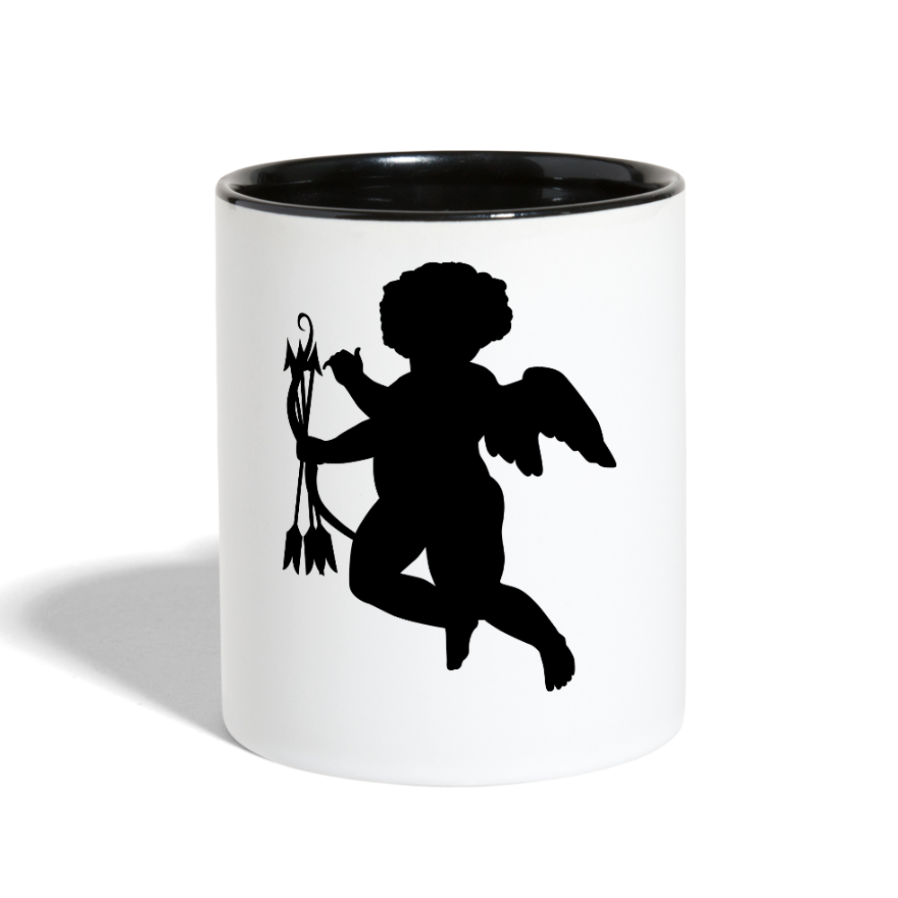 Contrast Coffee Mug - white/black