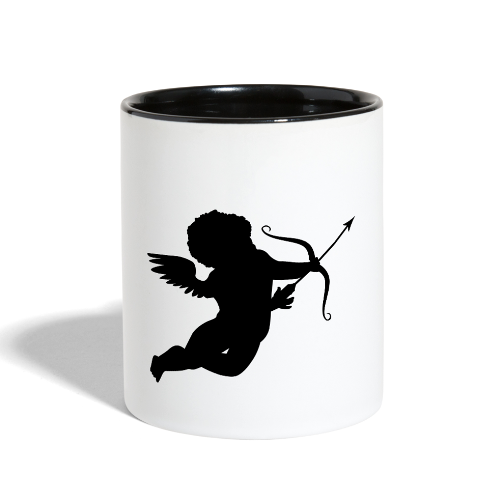 Contrast Coffee Mug - white/black