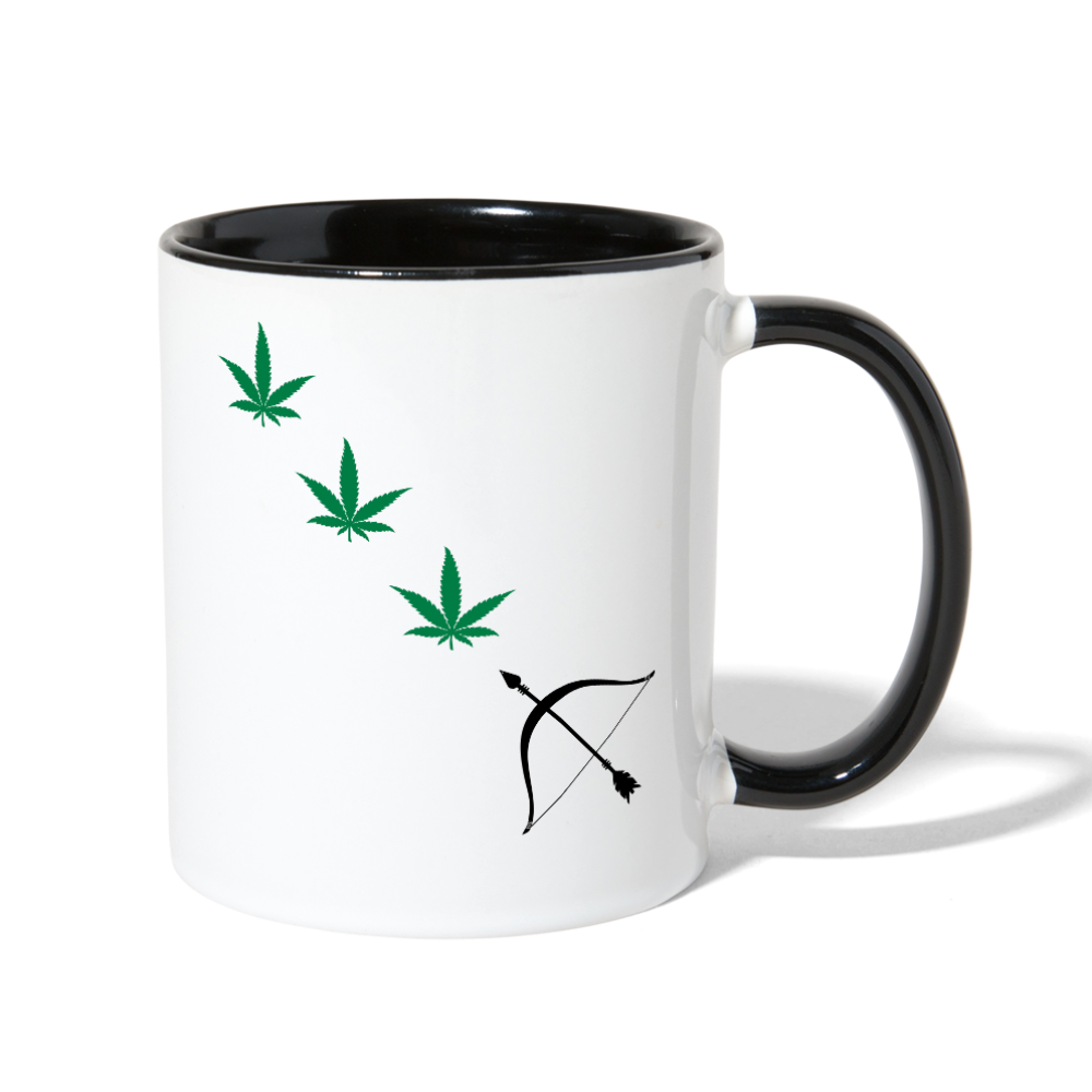 Contrast Coffee Mug - white/black