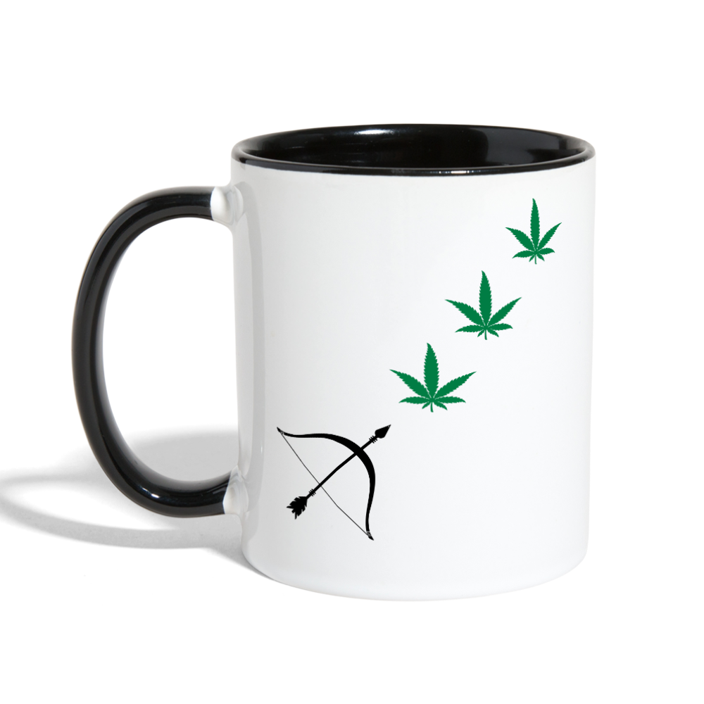 Contrast Coffee Mug - white/black