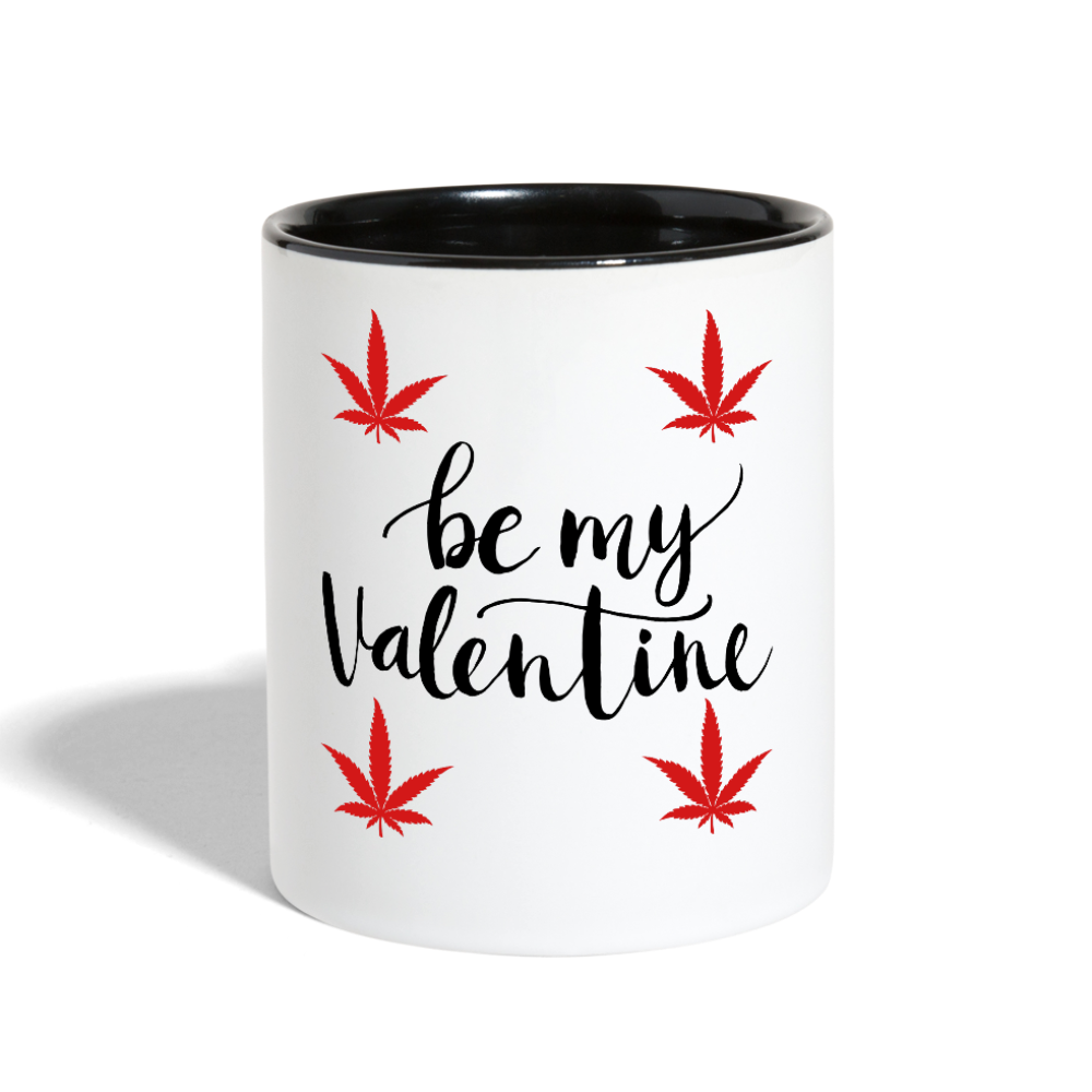 Contrast Coffee Mug - white/black