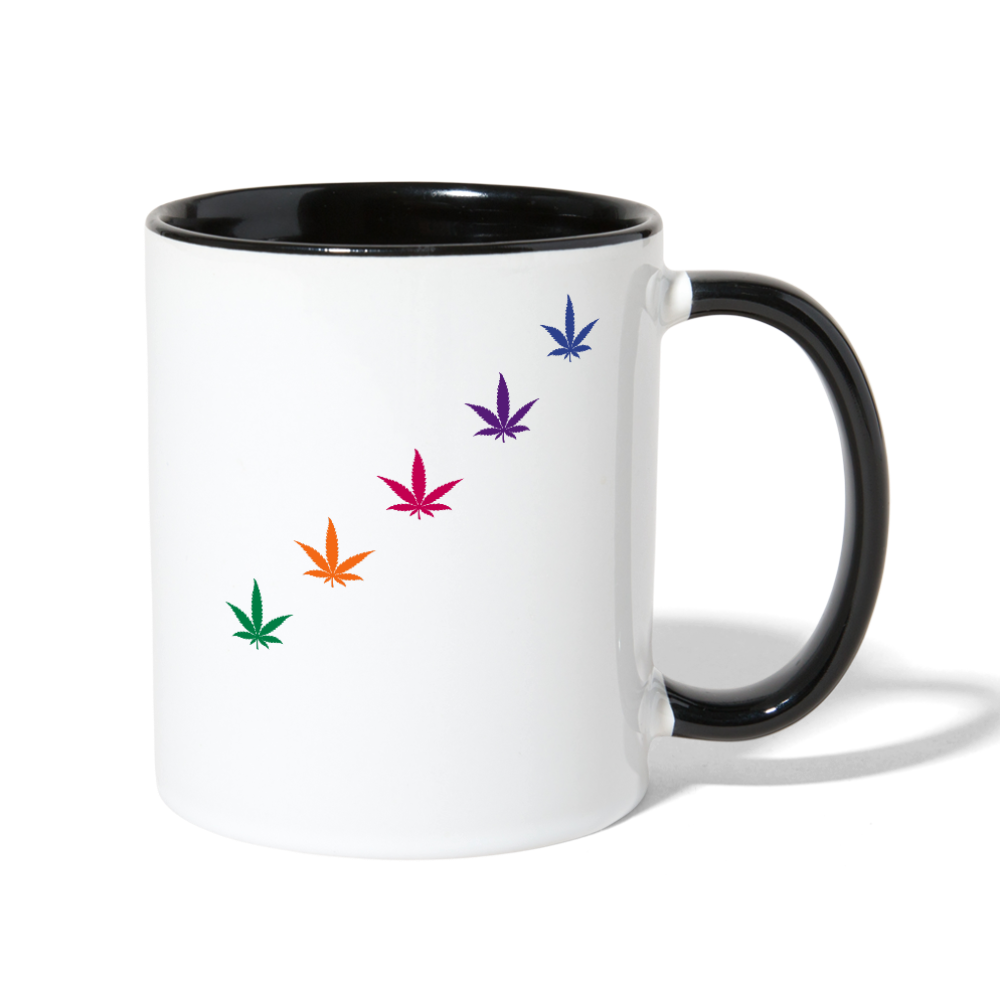 Contrast Coffee Mug - white/black