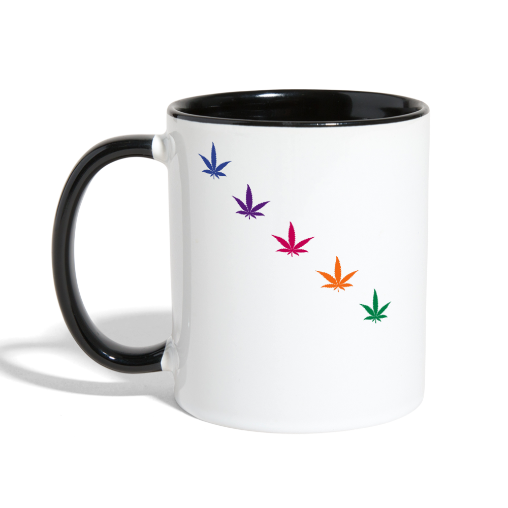 Contrast Coffee Mug - white/black