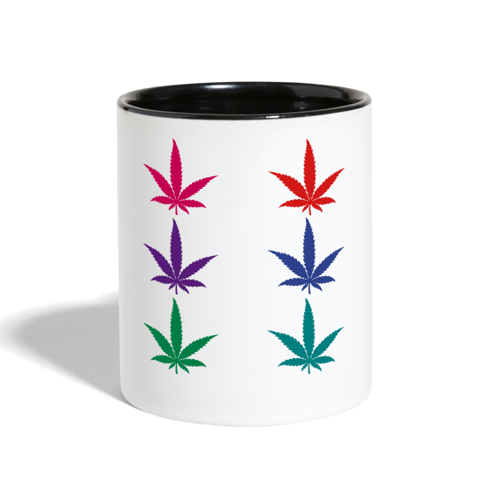 Love You Contrast Coffee Mug - white/black