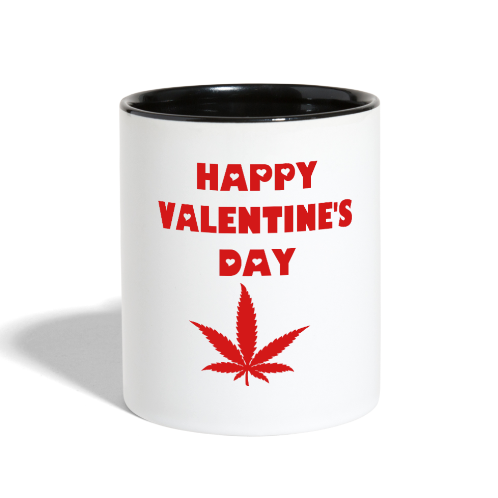 Contrast Coffee Mug - white/black