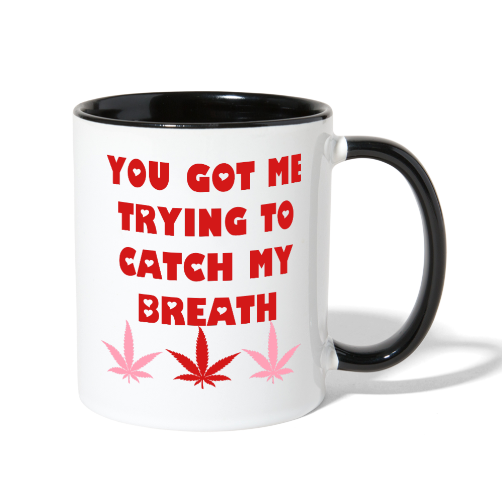 Contrast Coffee Mug - white/black