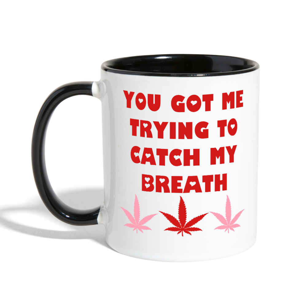 Contrast Coffee Mug - white/black