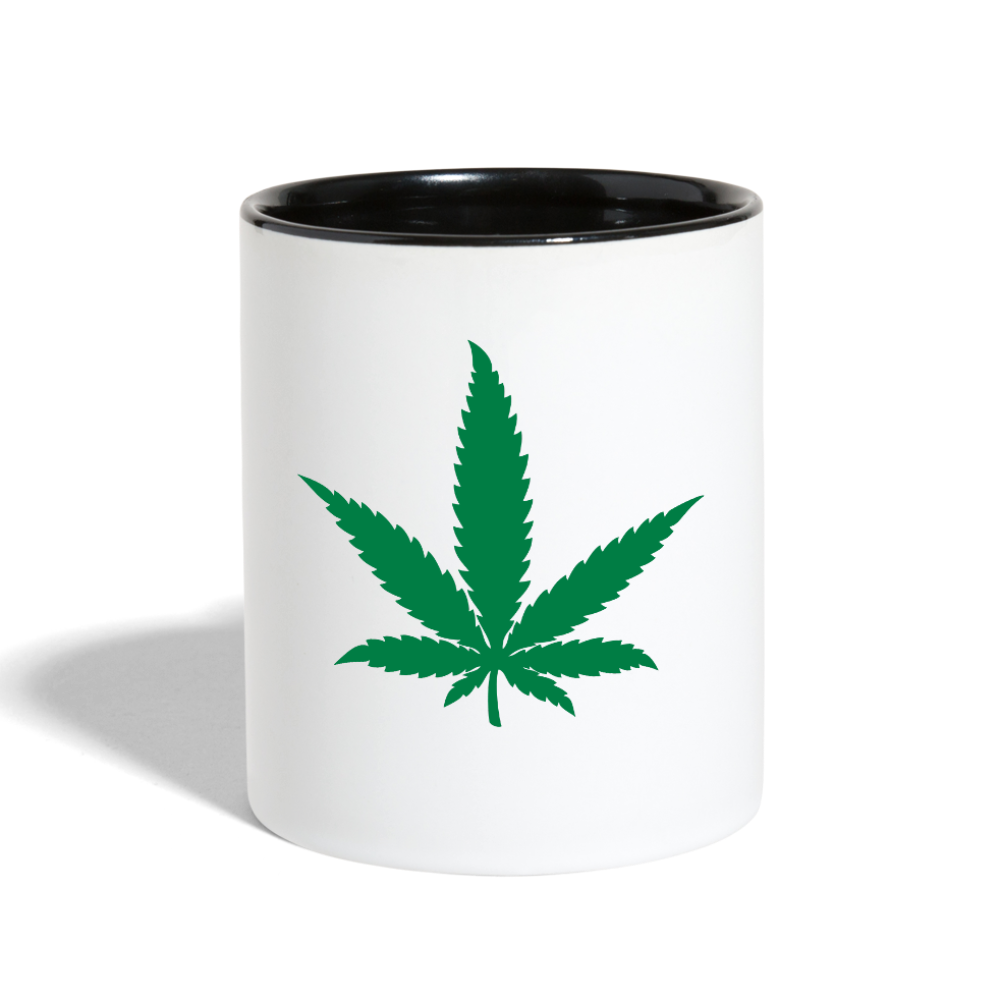 Contrast Coffee Mug - white/black
