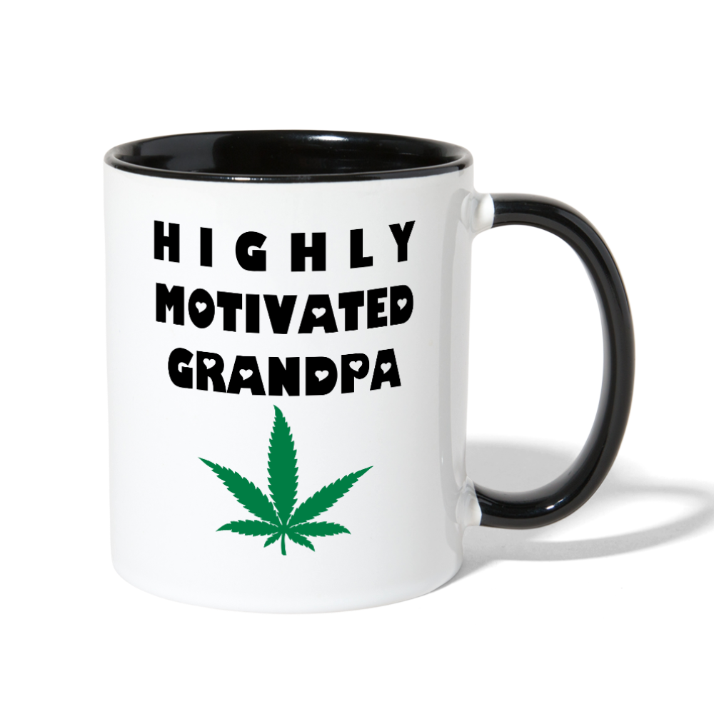 Contrast Coffee Mug - white/black