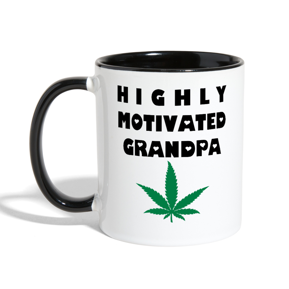 Contrast Coffee Mug - white/black