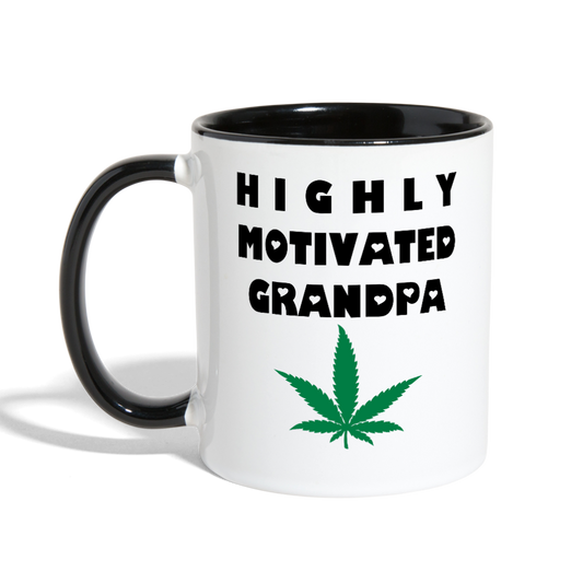 Contrast Coffee Mug - white/black