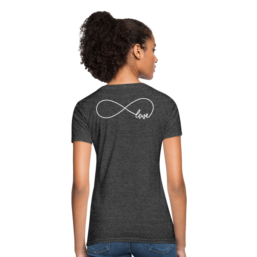 Women's T-Shirt - heather black
