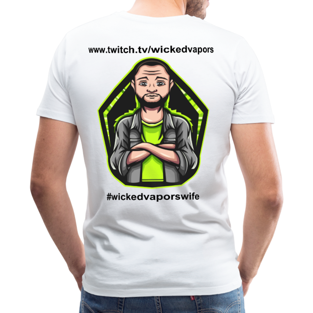 The Gamer Men's Premium T-Shirt - white