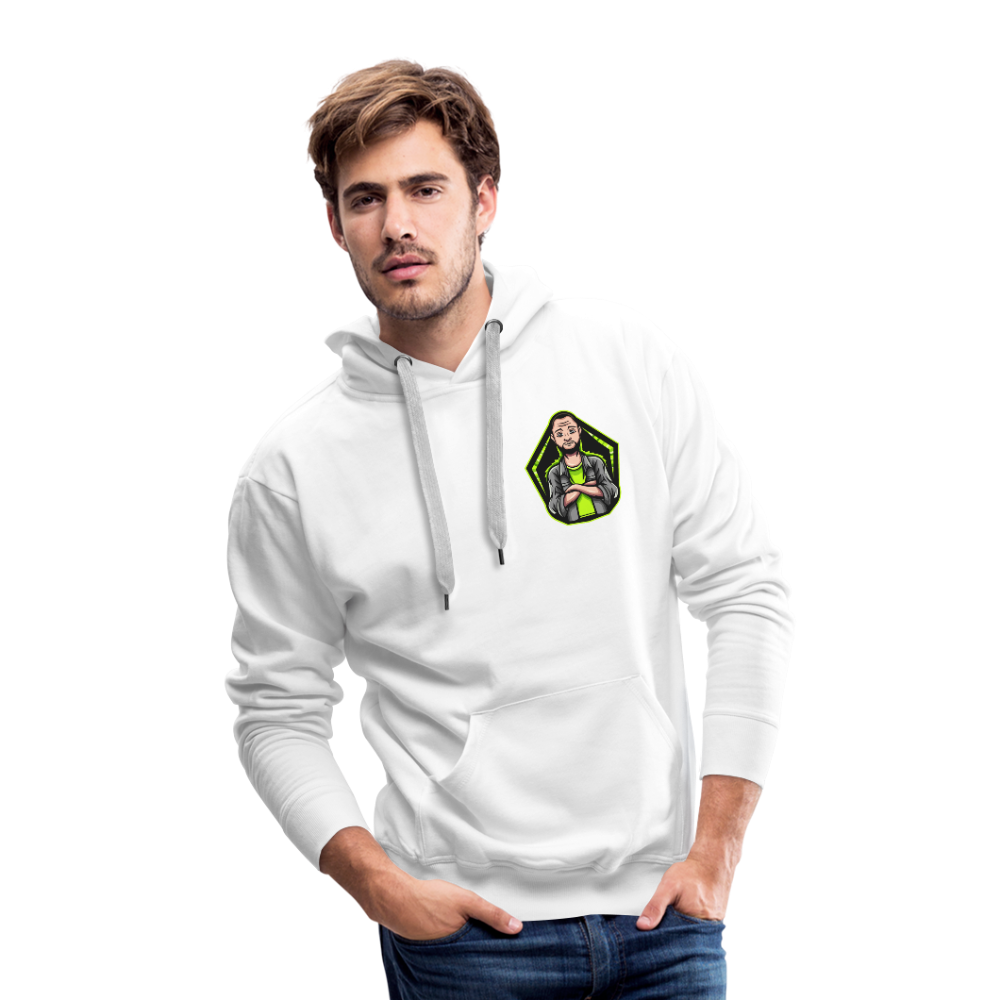 The Gamer Men’s Premium Hoodie - white