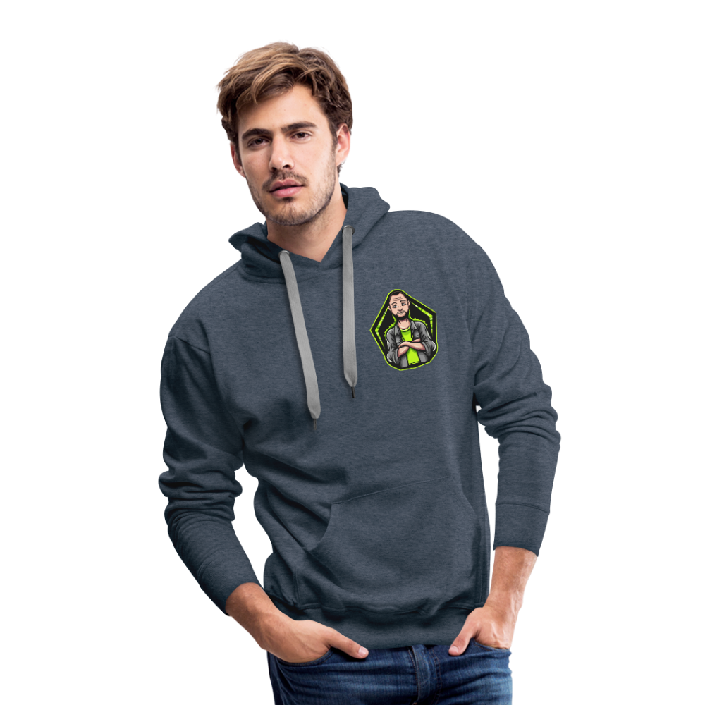 The Gamer Men’s Premium Hoodie - heather denim