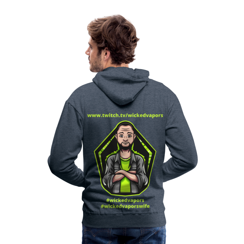 The Gamer Men’s Premium Hoodie - heather denim