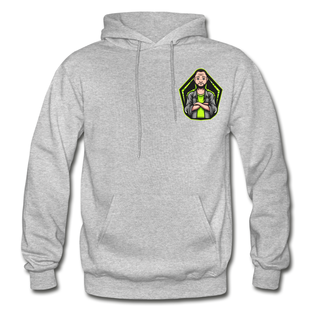The Gamer Gildan Heavy Blend Adult Hoodie - heather gray