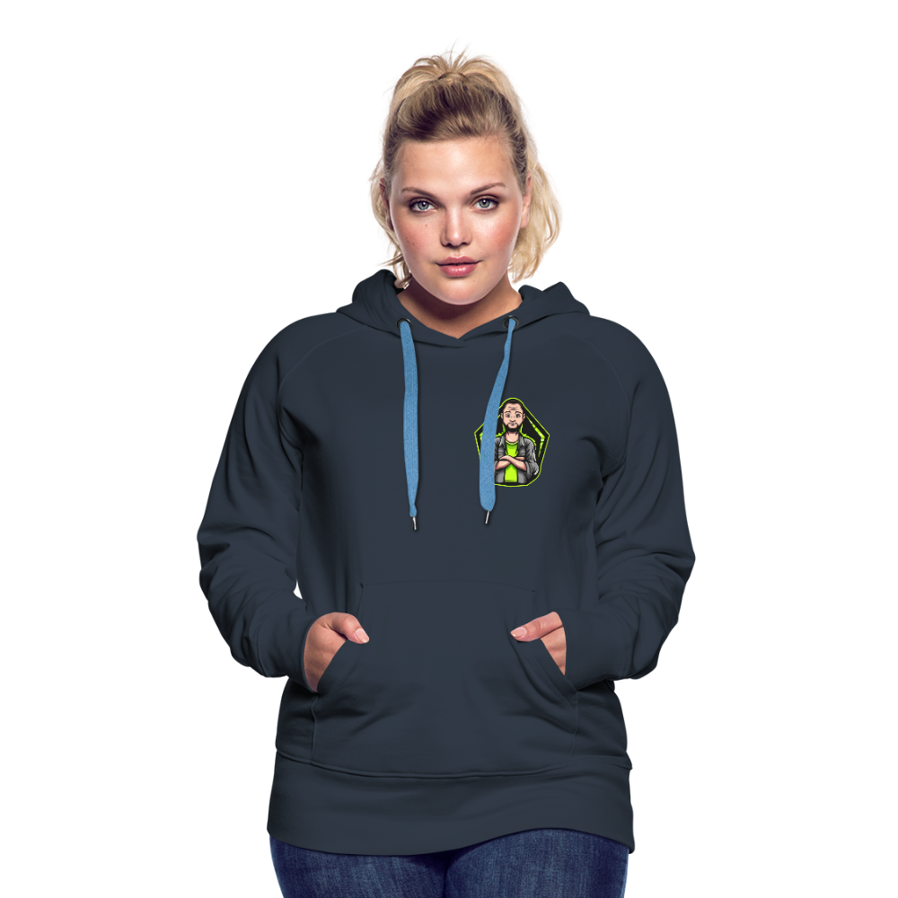 Ladies Premium Hoodie - navy