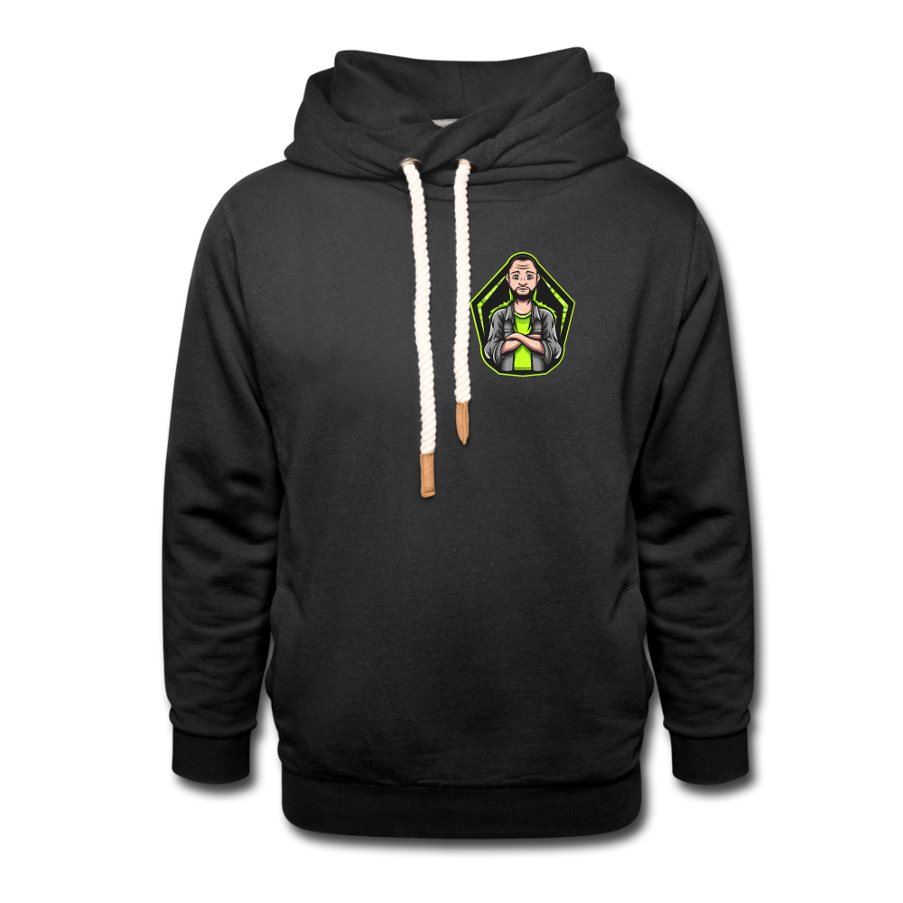 The Gamer Shawl Collar Hoodie - black