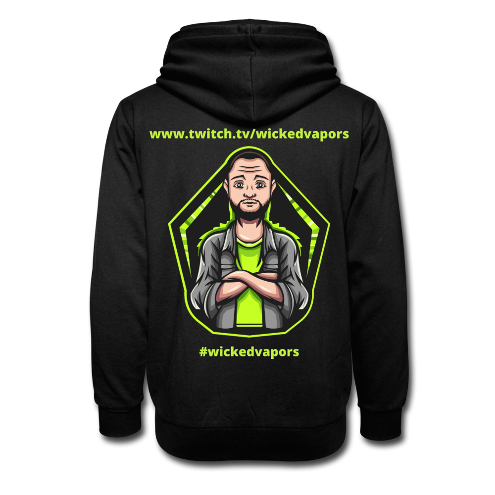 The Gamer Shawl Collar Hoodie - black